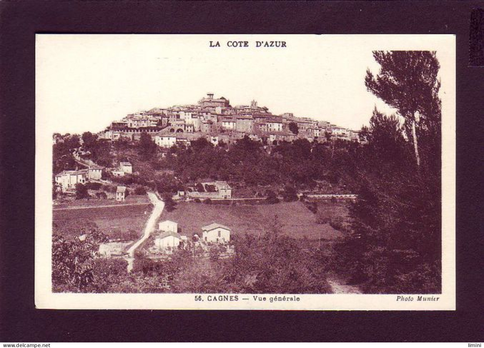 06 - CAGNES - VUE GÉNÉRALE -  - Cagnes-sur-Mer