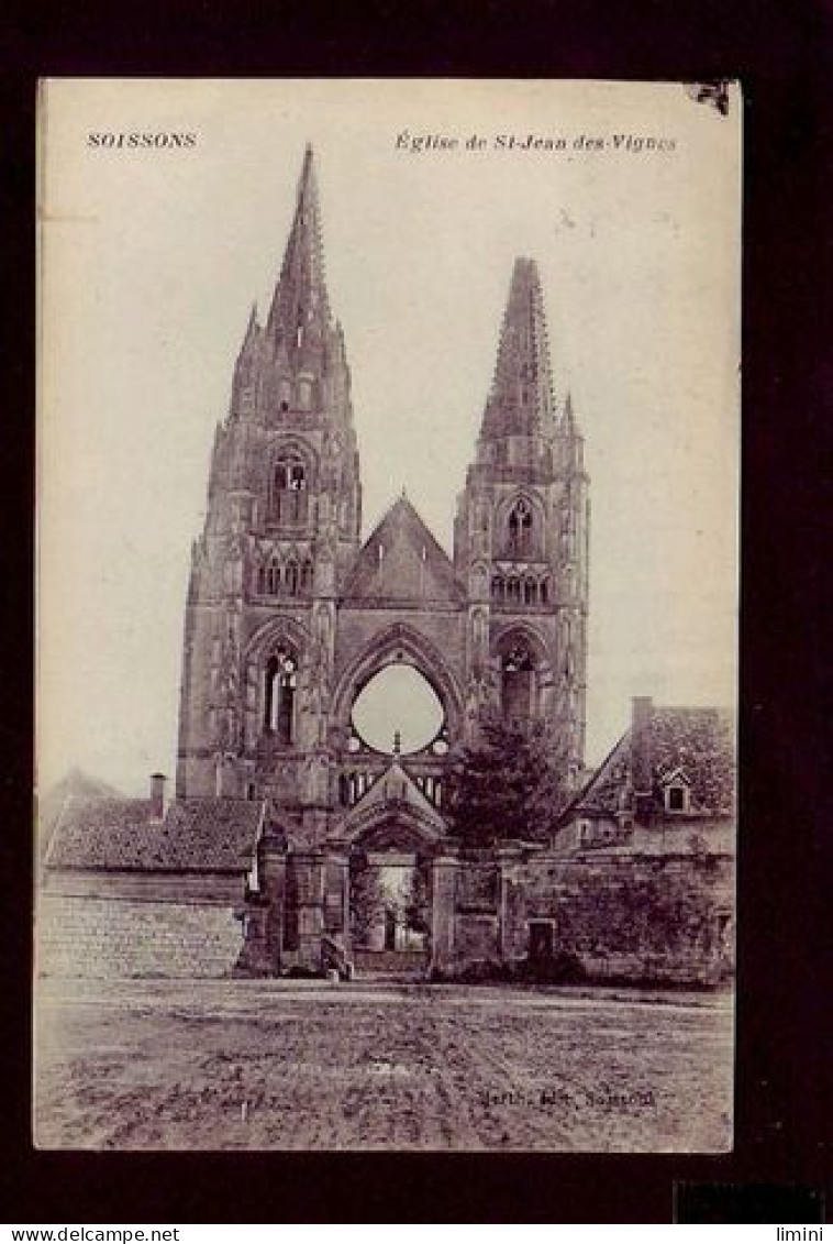 02 - SOISSONS - ÉGLISE DE SAINT-JEAN-des-VIGNES -  - Soissons