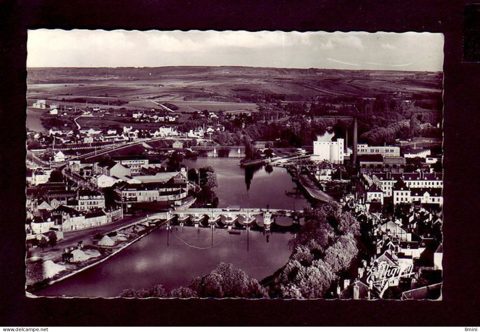 89 - AUXERRE - VUE D'ENSEMBLE DU PONT PAUL-BERT -  - Auxerre