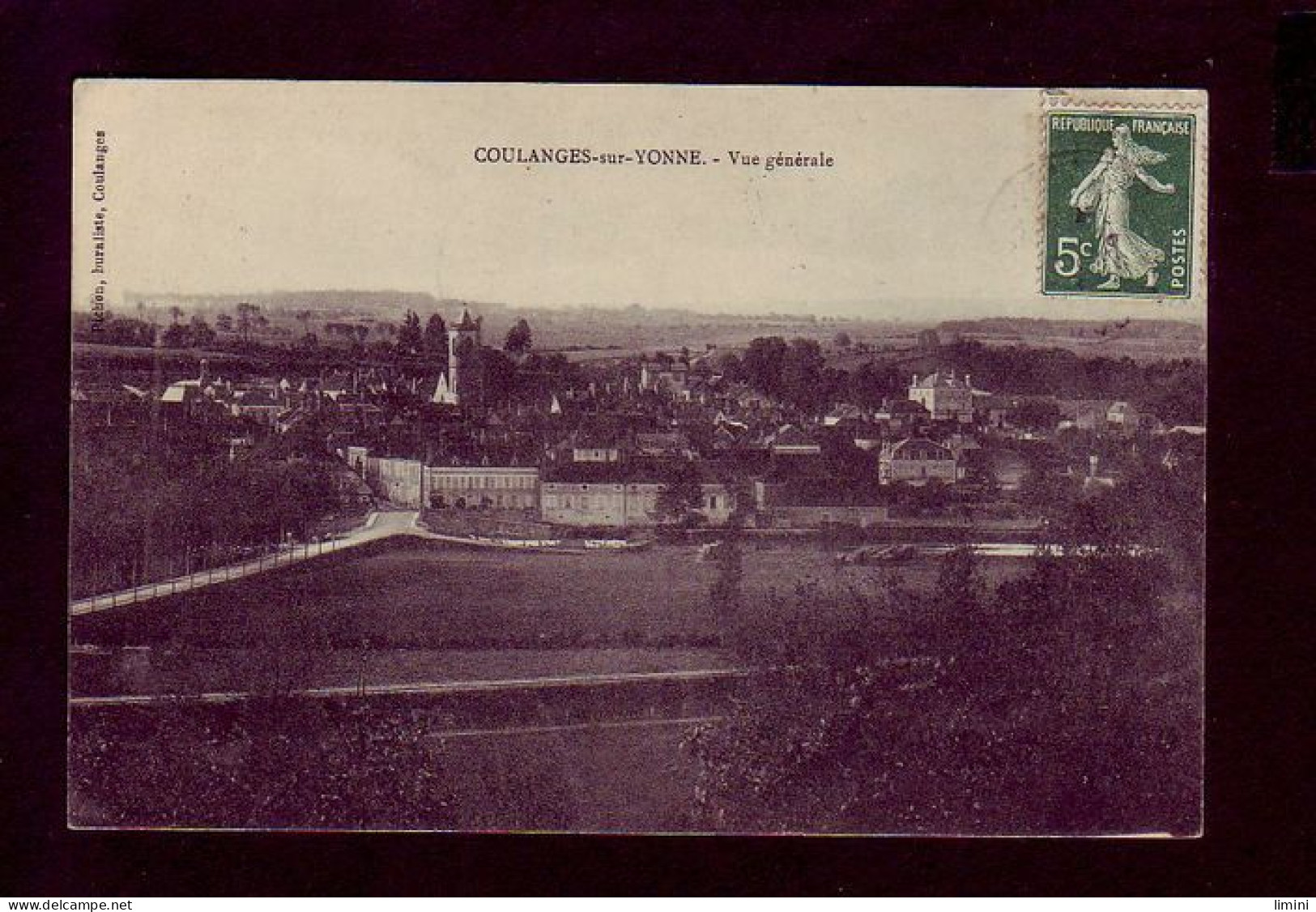 89 - COULANGES-sur-YONNE - VUE GÉNÉRALE -  - Coulanges Sur Yonne