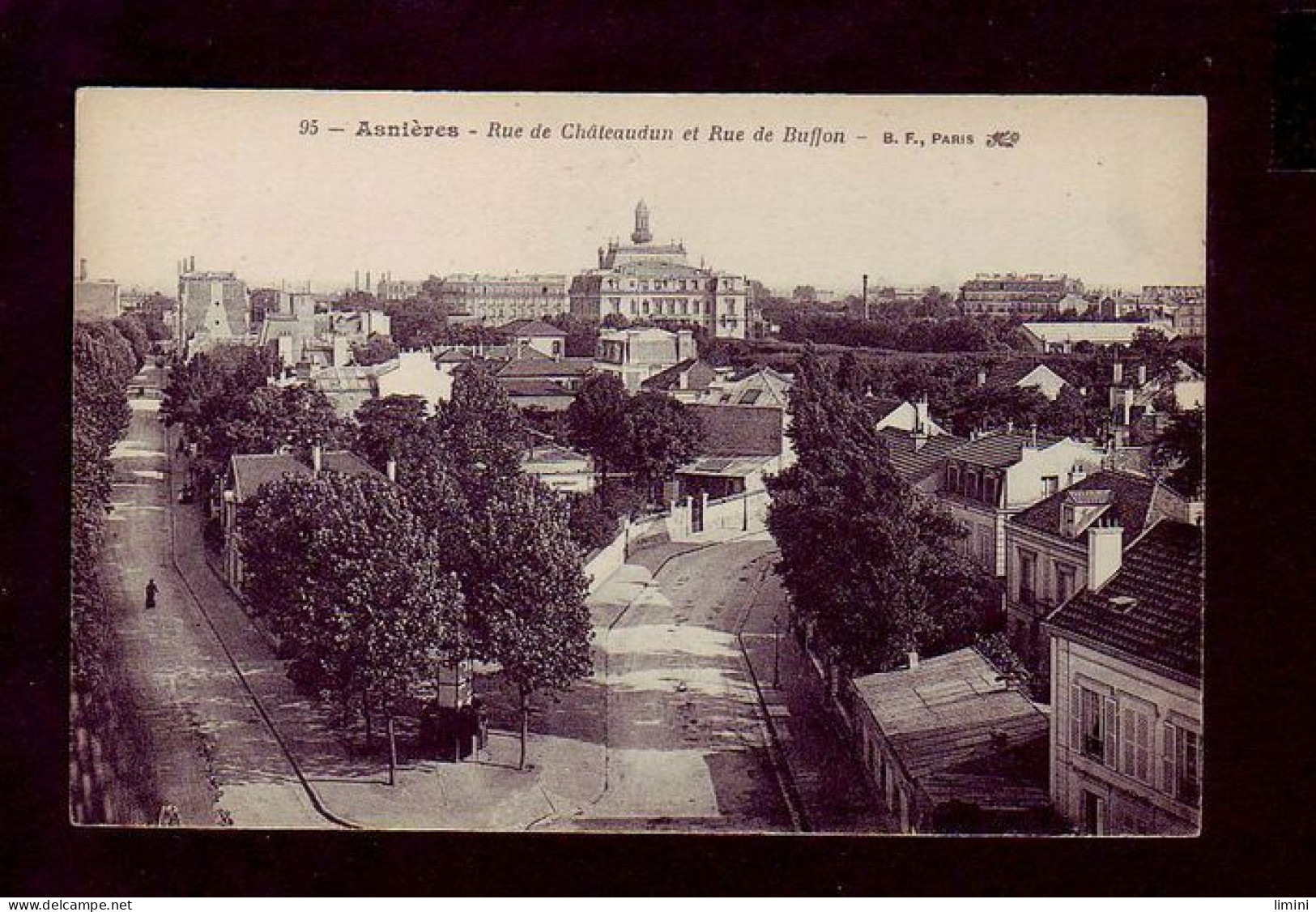 92 - ASNIERES - RUE DE CHATEAUDUN ET RUE DE BUFFON -  - Asnieres Sur Seine