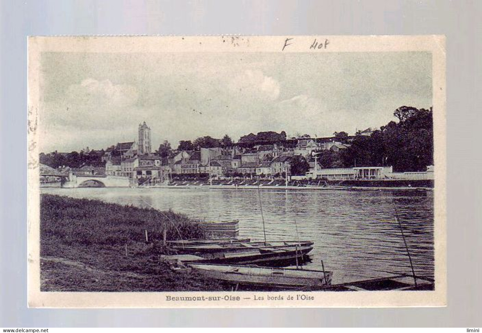 95 - BEAUMONT-sur-OISE - LES BORDS DE L'OISE -  - Beaumont Sur Oise