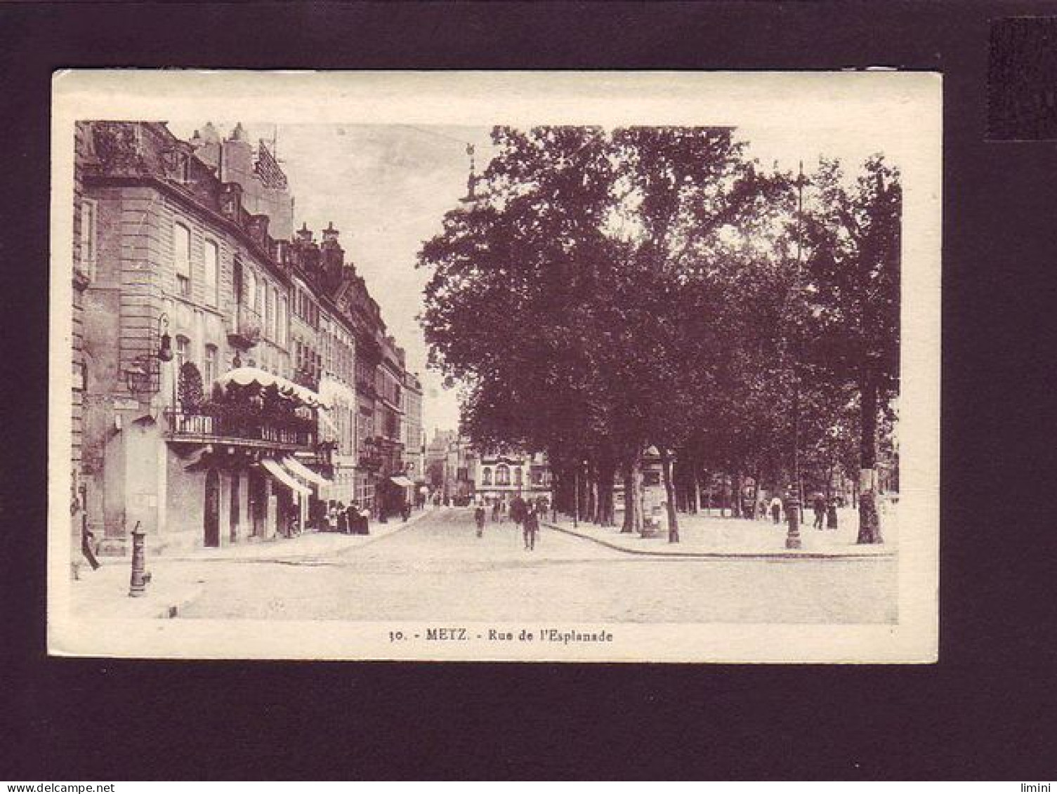 57 - METZ - RUE DE L'ESPLANADE - ANIMÉE -  - Metz