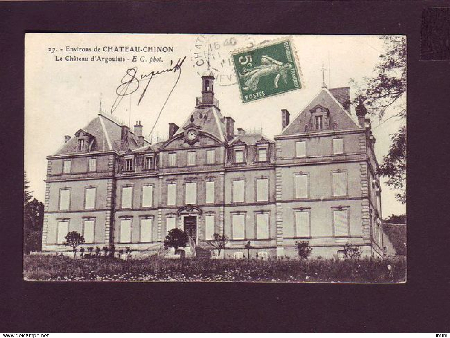 58 - CHATEAU-CHINON - LE CHATEAU D'ARGOULIN -  - Chateau Chinon