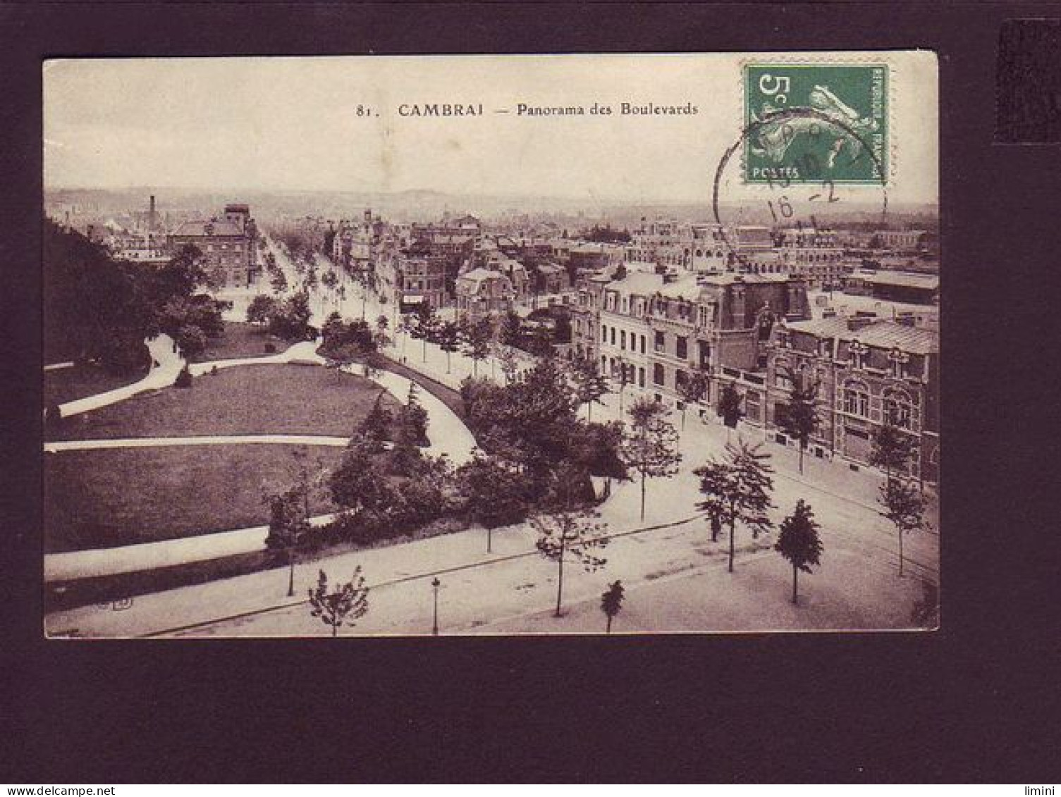 59 - CAMBRAI - PANORAMA DES BOULEVARDS -  - Cambrai