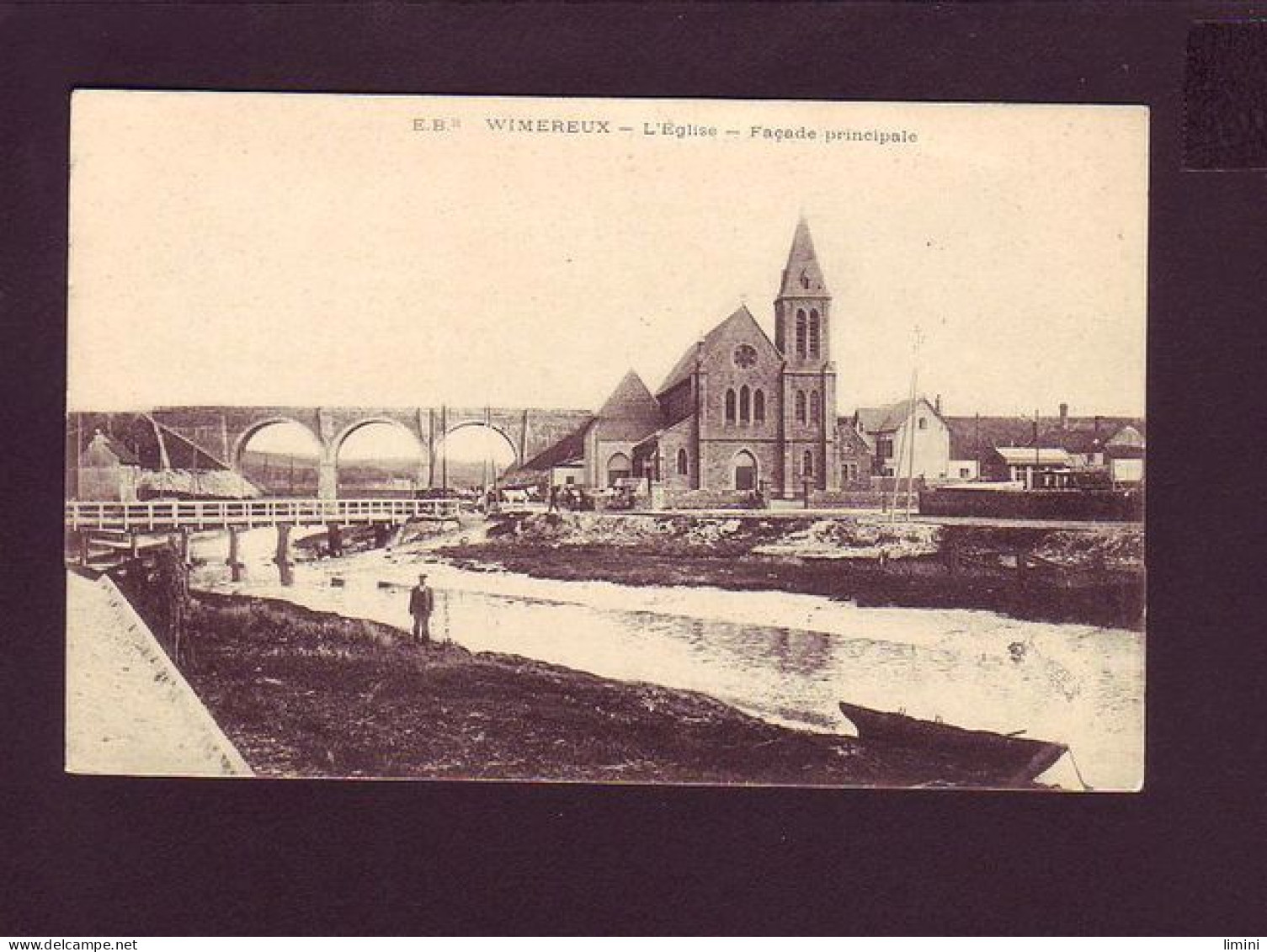 62 - WIMEREUX - L'ÉGLISE - ANIMÉE -  - Sonstige & Ohne Zuordnung