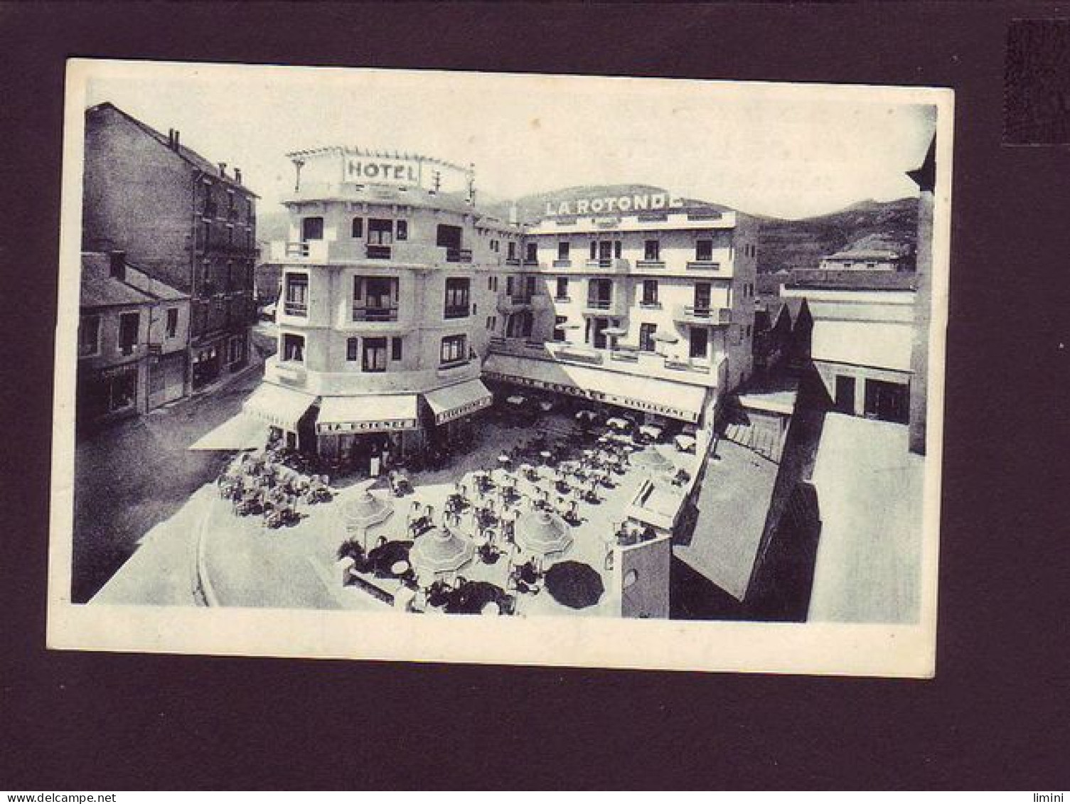 65 - LOURDES - HOTEL DE LA ROTONDE - ANIMÉE -  - Lourdes