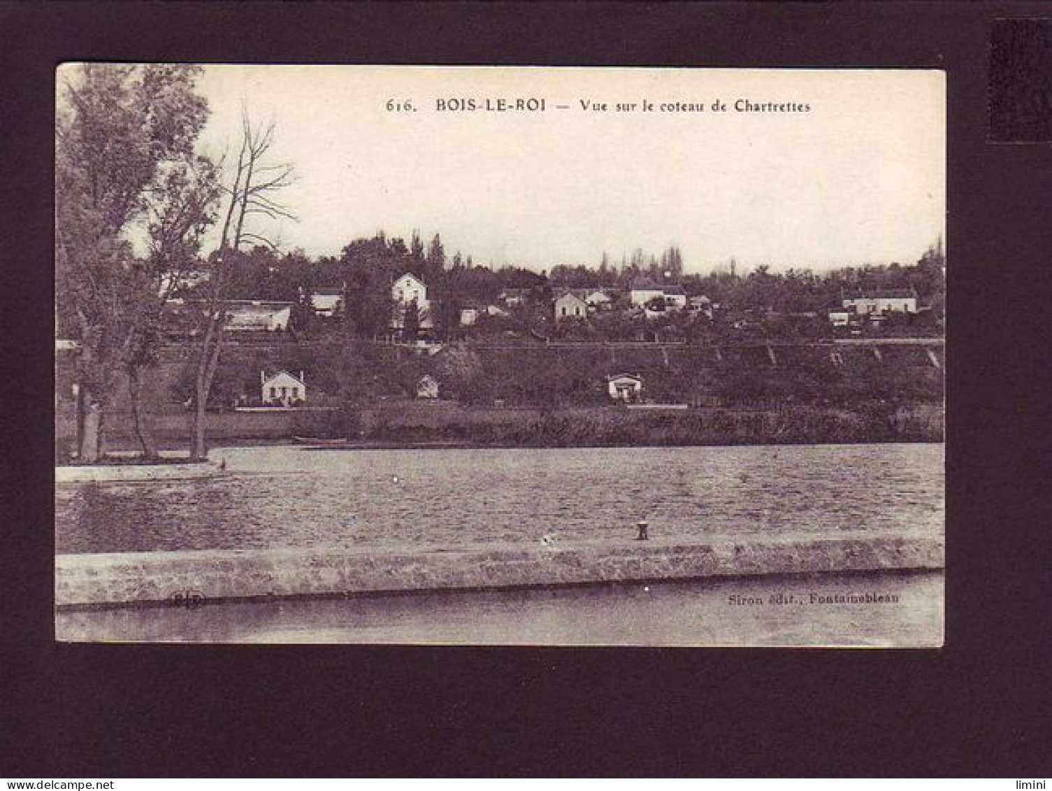 77 - BOIS-le-ROI - VUE SUR LE COTEAU DE CHARTRETTES -  - Bois Le Roi