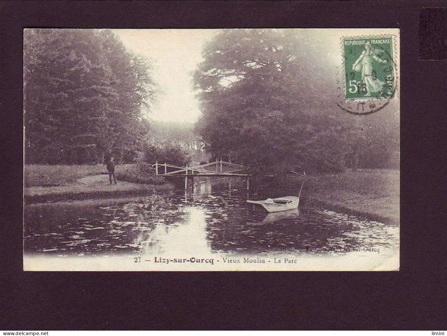 77 - LIZY-sur-OURCQ - VIEUX MOULIN - LE PARC - ANIMÉE -  - Lizy Sur Ourcq