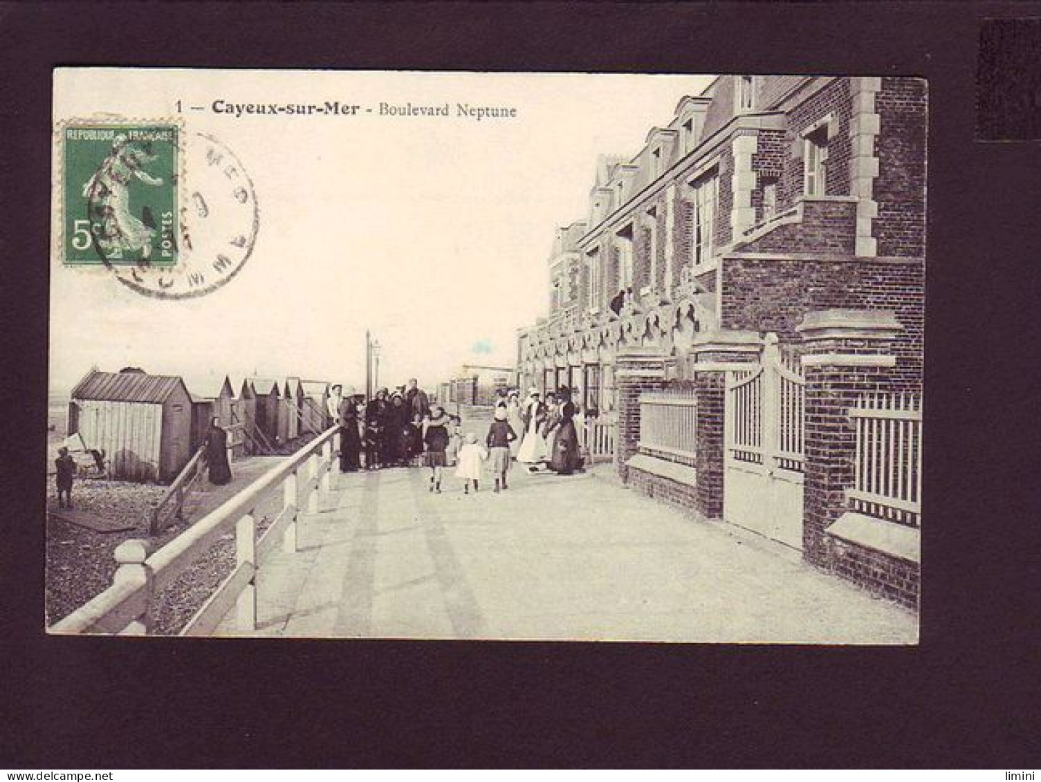 80 - CAYEUX-sur-MER - BOULEVARD NEPTUNE - ANIMÉE -  - Cayeux Sur Mer