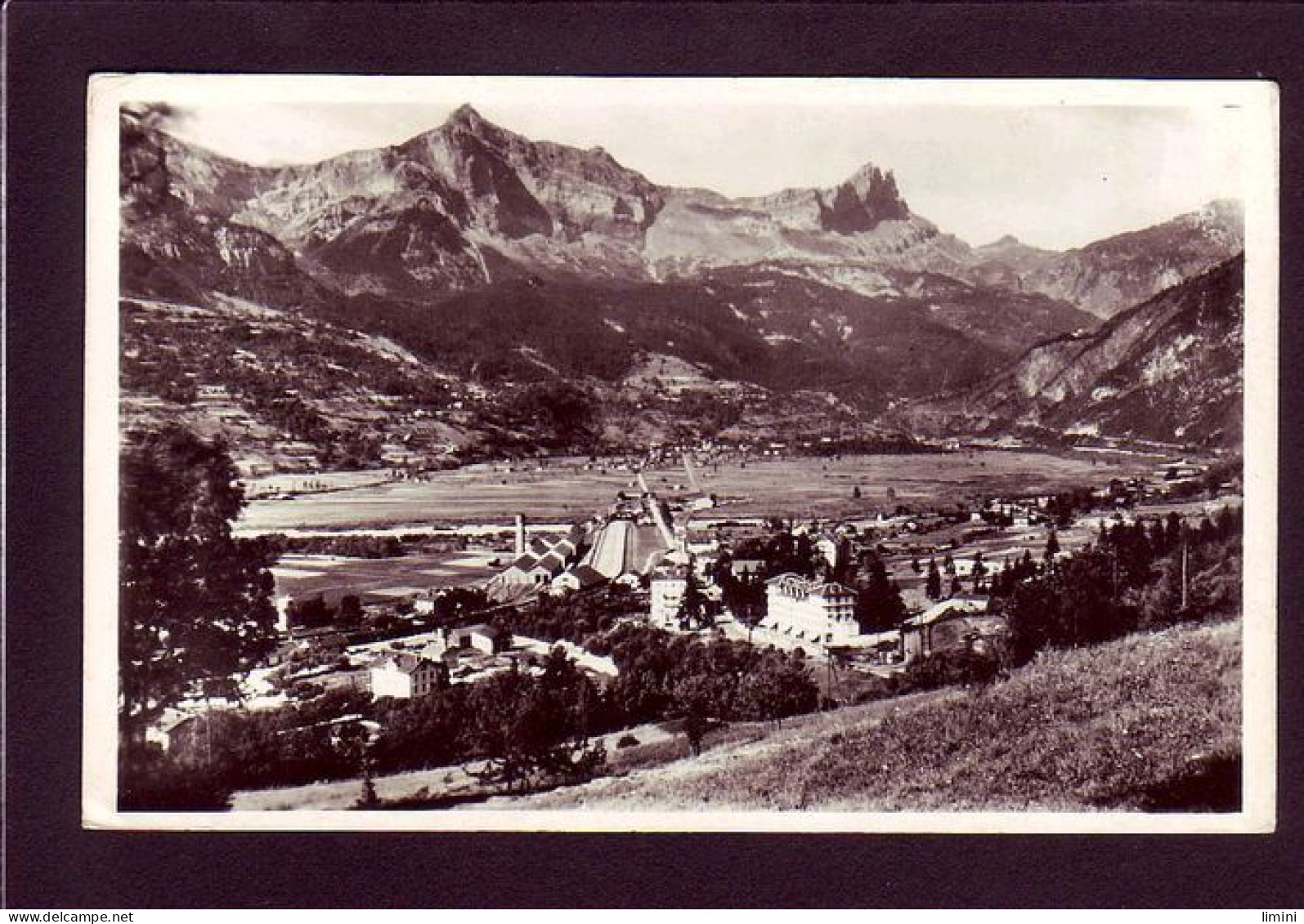 74 - LE FAYET - VUE GÉNÉRALE ET LA CHAINE D MONT-BLANC -  - Other & Unclassified