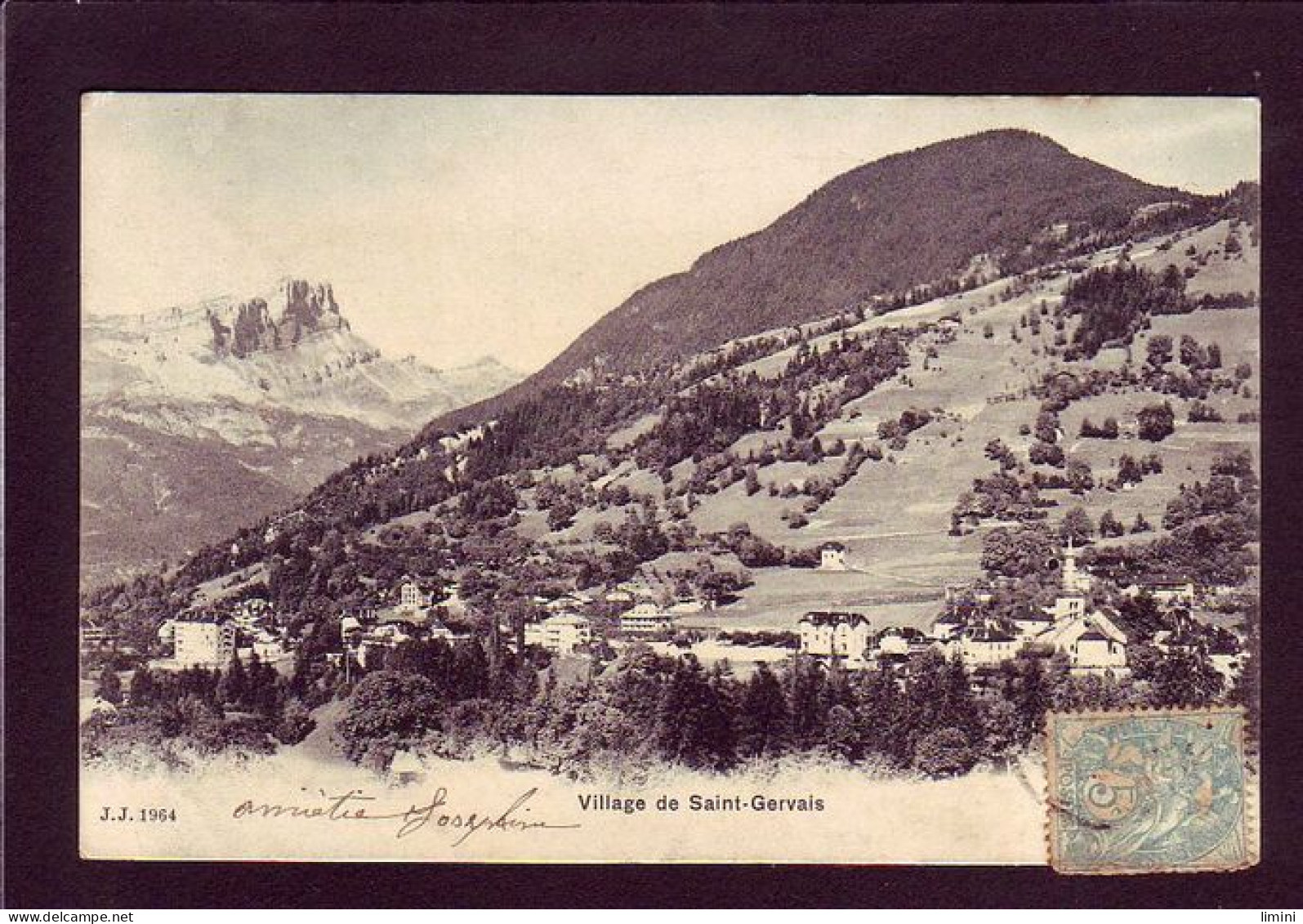 74 - SAINT-GERVAIS - VUE GÉNÉRALE -  - Saint-Gervais-les-Bains