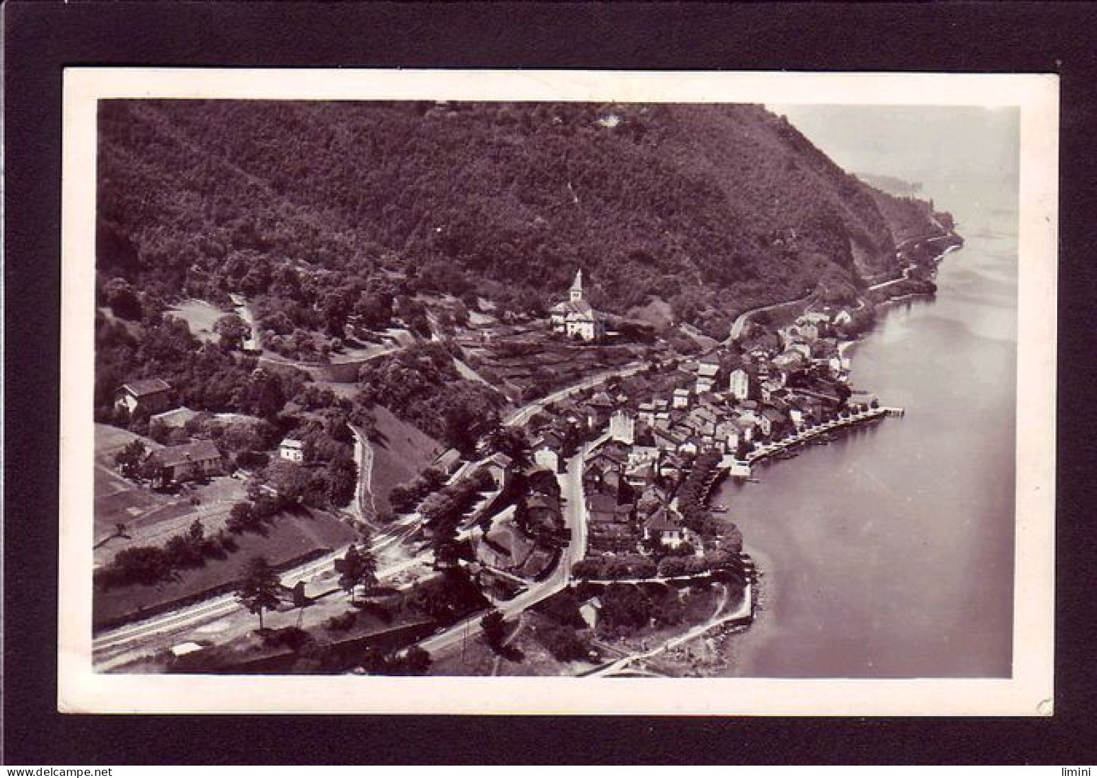 74 - MEILLERIE - LE VILLLAGE ET LE LAC  LEMAN - VUE AERIENNE -  - Sonstige & Ohne Zuordnung