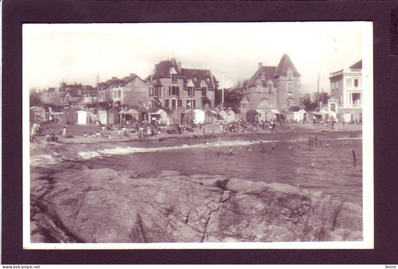 44 - LE CROISIC - PLAGE DU PORT LIN - ANIMÉE  -  - Le Croisic