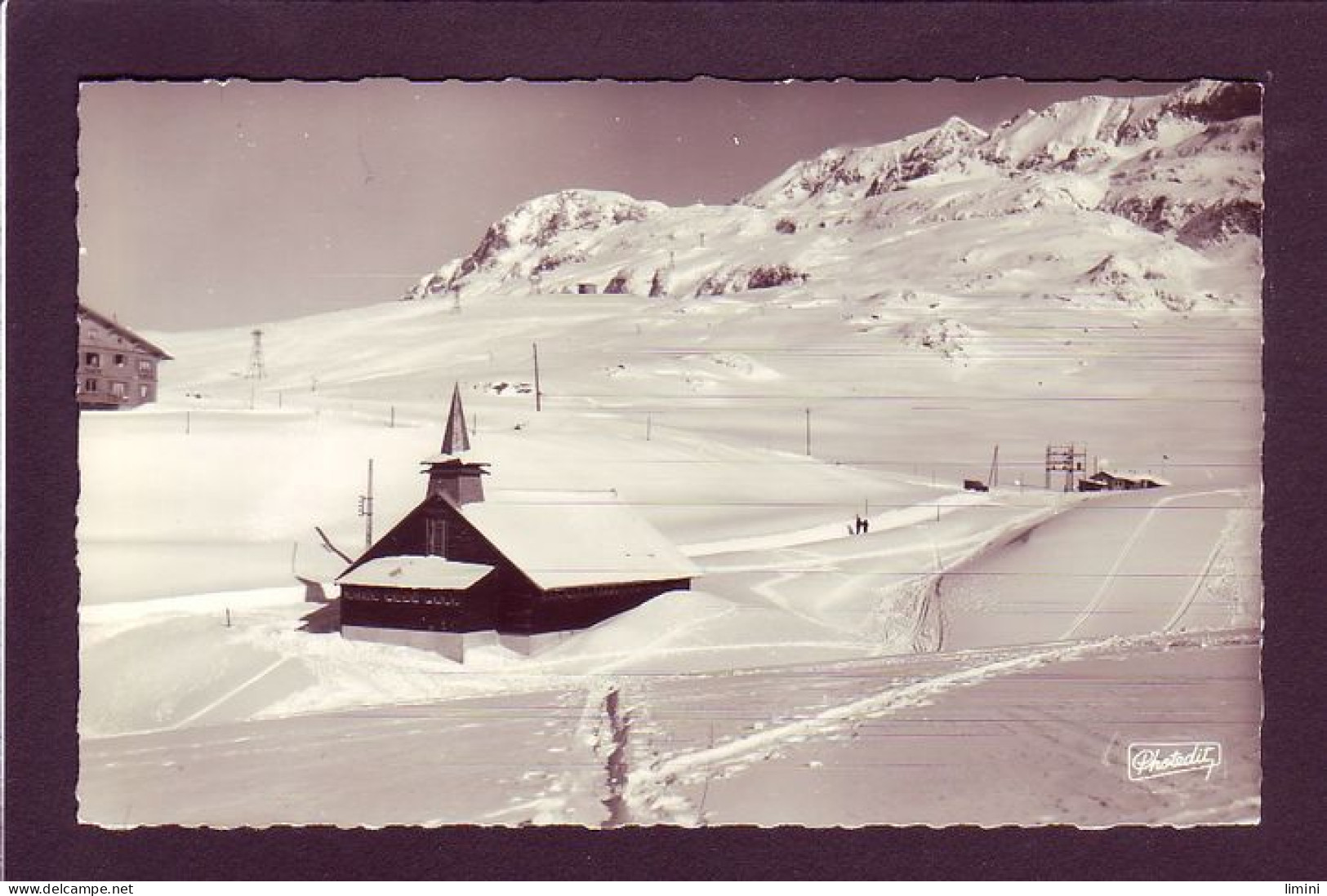 38 - ALPES D'HUEZ - NOTRE-DAME DES NEIGES L'HIVER -  - Sonstige & Ohne Zuordnung