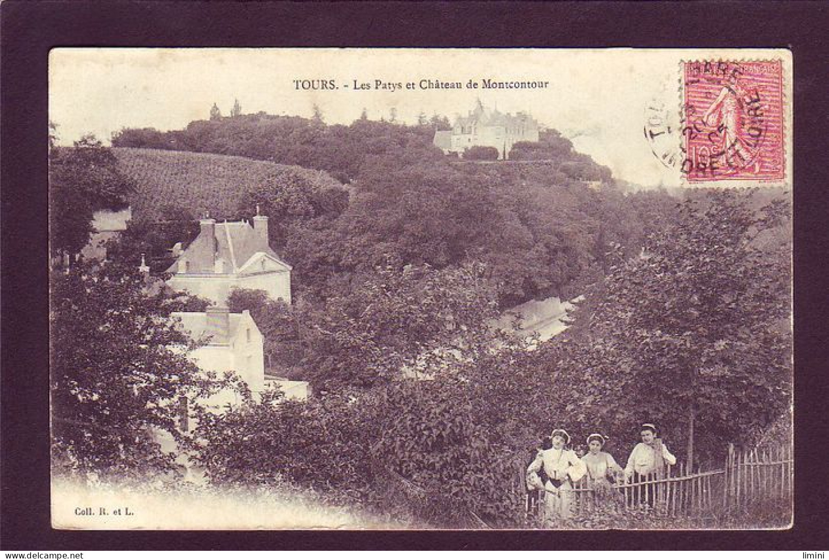 37 - TOURS - LES PATYS ET CHATEAU DE MONTCONTOUR - ANIMÉE -  - Tours