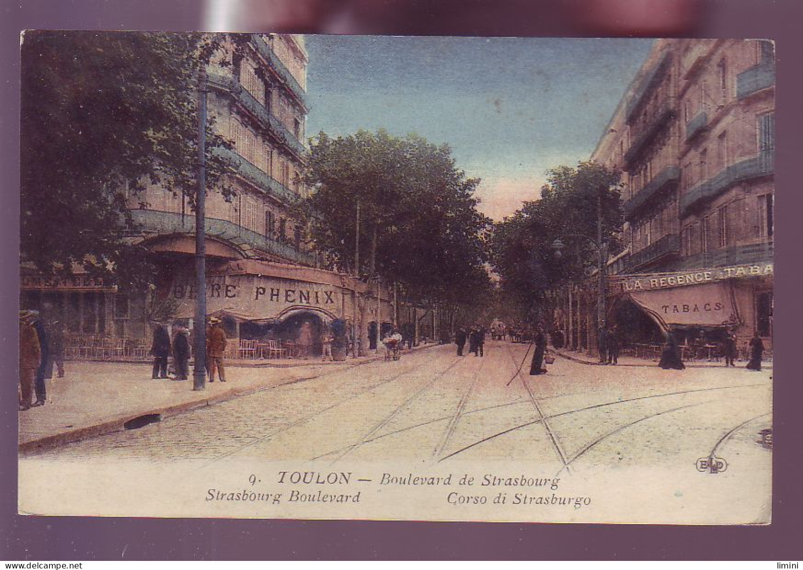 83 - TOULON - BOULEVARD DE STRASBOURG - COLORISÉE -  - Toulon