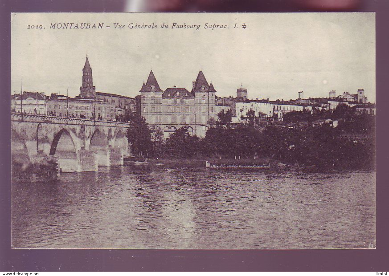 82 - MONTAUBAN - VUE GÉNÉRALE DU FAUBOURG SAPRAC -  - Montauban