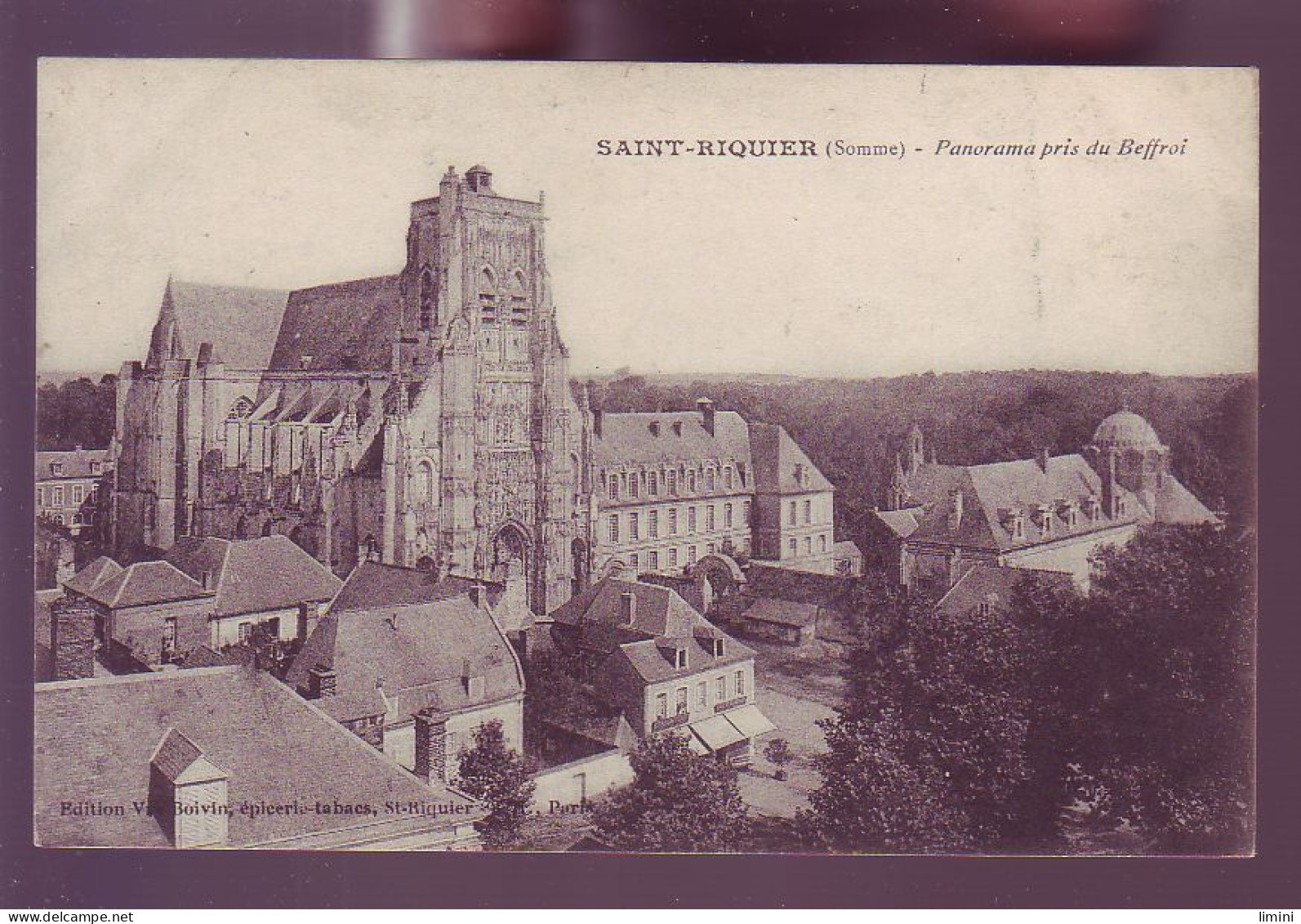 80 - SAINT-RIQUIER - PANORAMA PRIS DU BEFFROI -  - Saint Riquier