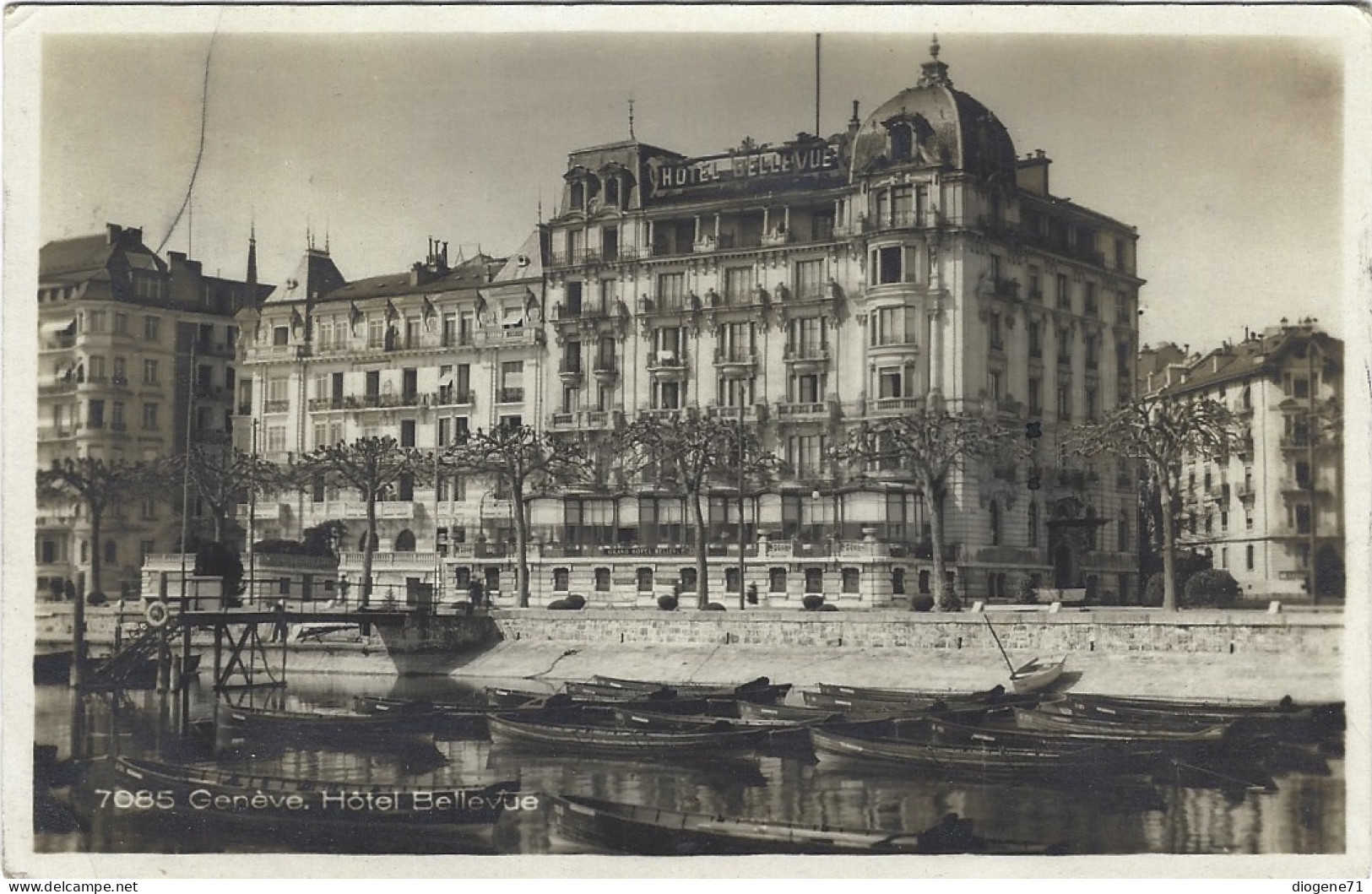Genève Hôtel Bellevue 1928 - Genève