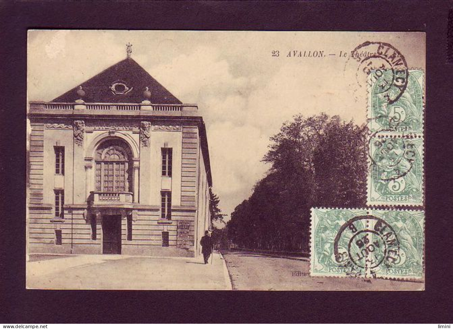 89 - AVALLON - LE THEATRE - ANIMÉE -  - Avallon