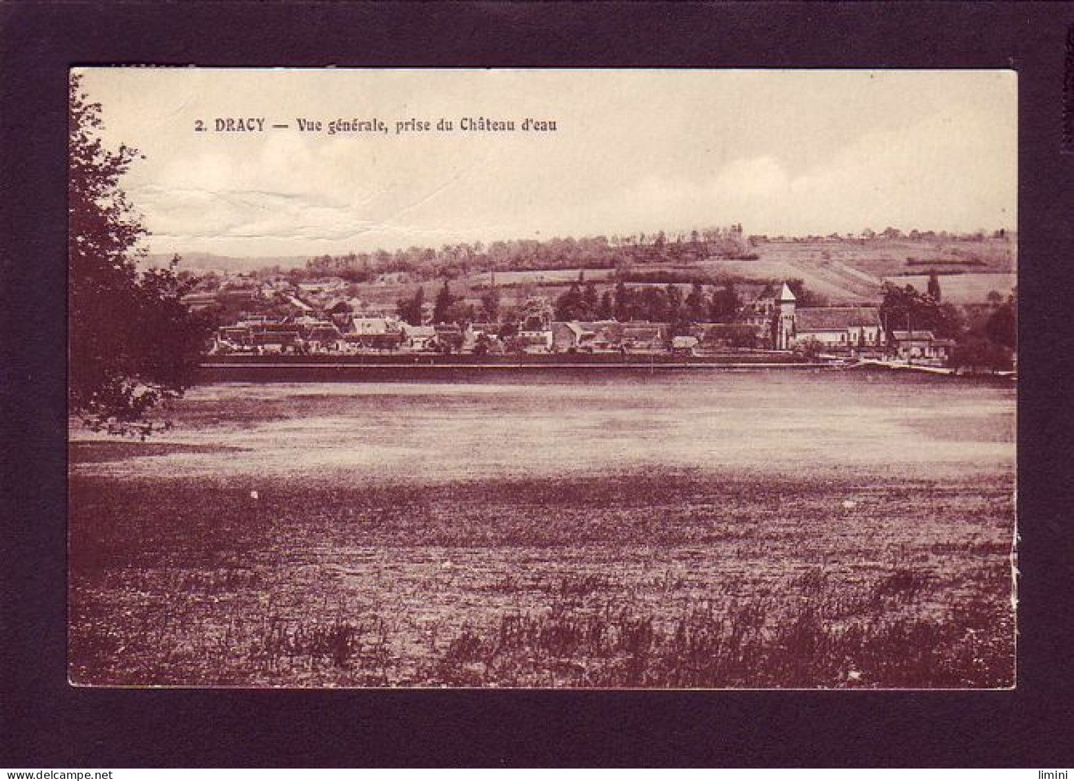 89 - DRACY - VUE GÉNÉRALE, PRISE DU CHATEAU D'EAU -  - Autres & Non Classés