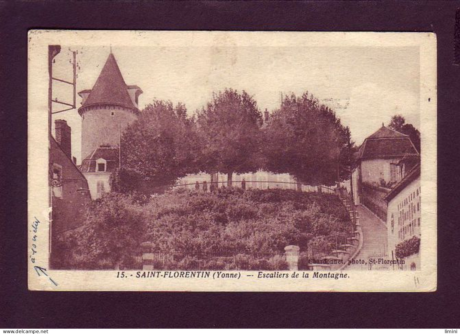 89 -SAINT-FLORENTIN - ESCALIERS DE LA MONTAGNE -  - Saint Florentin