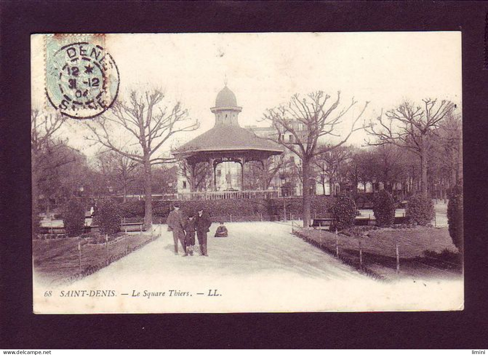 93 - SAINT-DENIS - LE SQUARE THIERS - ANIMÉE -  - Saint Denis