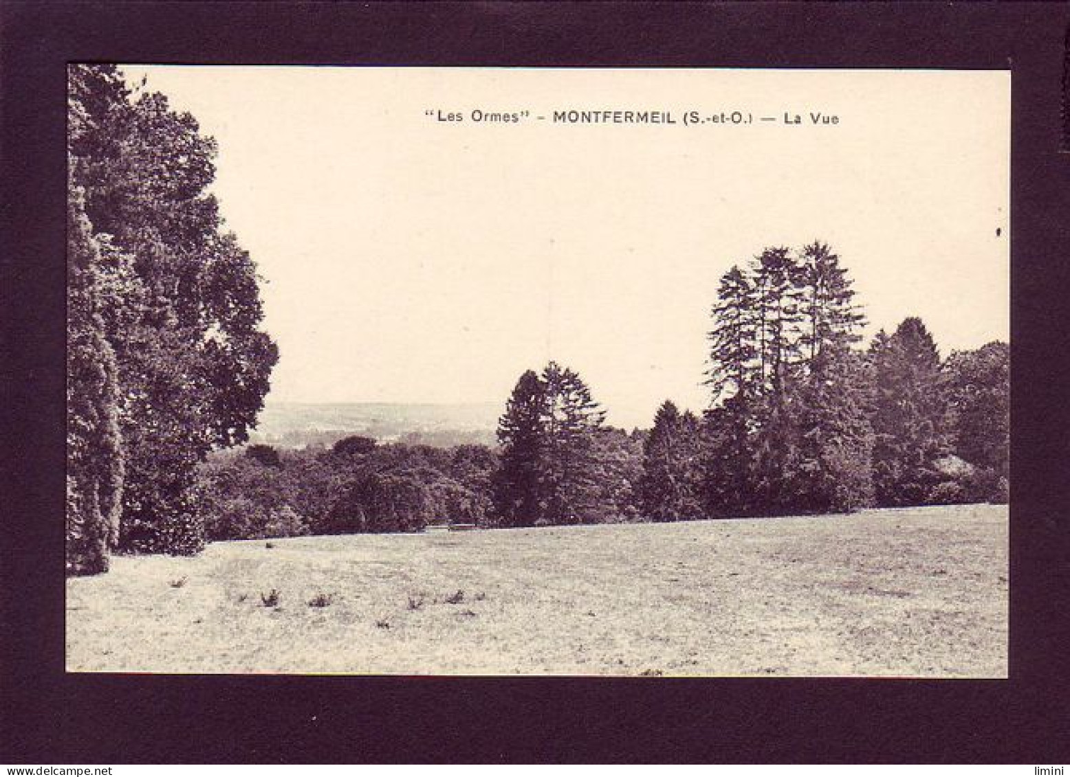 93 - MONTFERMEIL - LES ORMES - LA VUE -  - Montfermeil