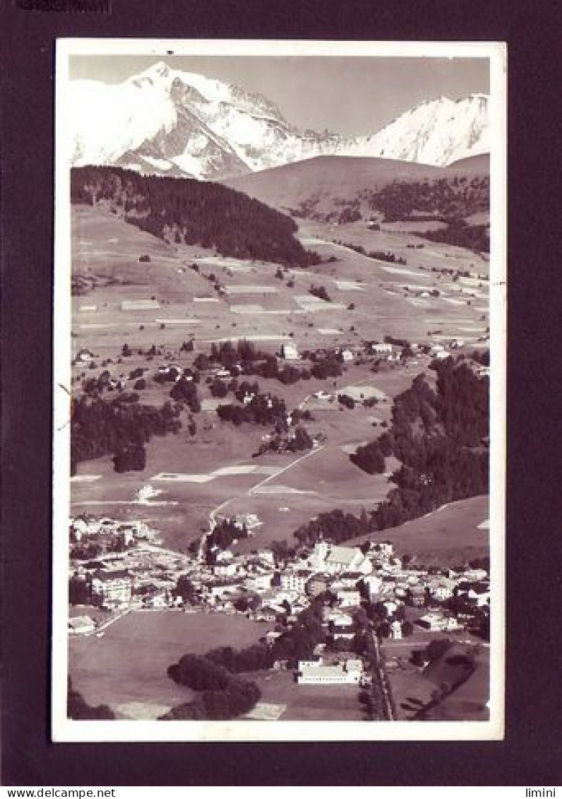 74 - MEGEVE - VUE GÉNÉRALE ET LE MONT-BLANC -  - Megève