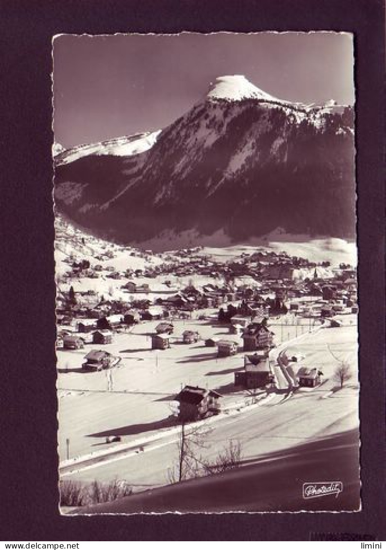 74 - MORZINE - VUE PANORAMIQUE DE LA STATION EN HIVER -  - Morzine