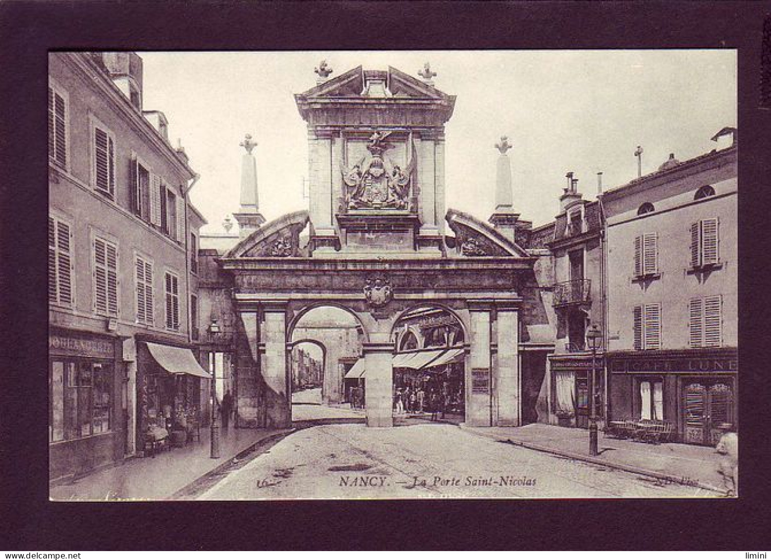 54 - NANCY - PORTE SAINT-NICOLAS - ANIMÉE -  - Nancy