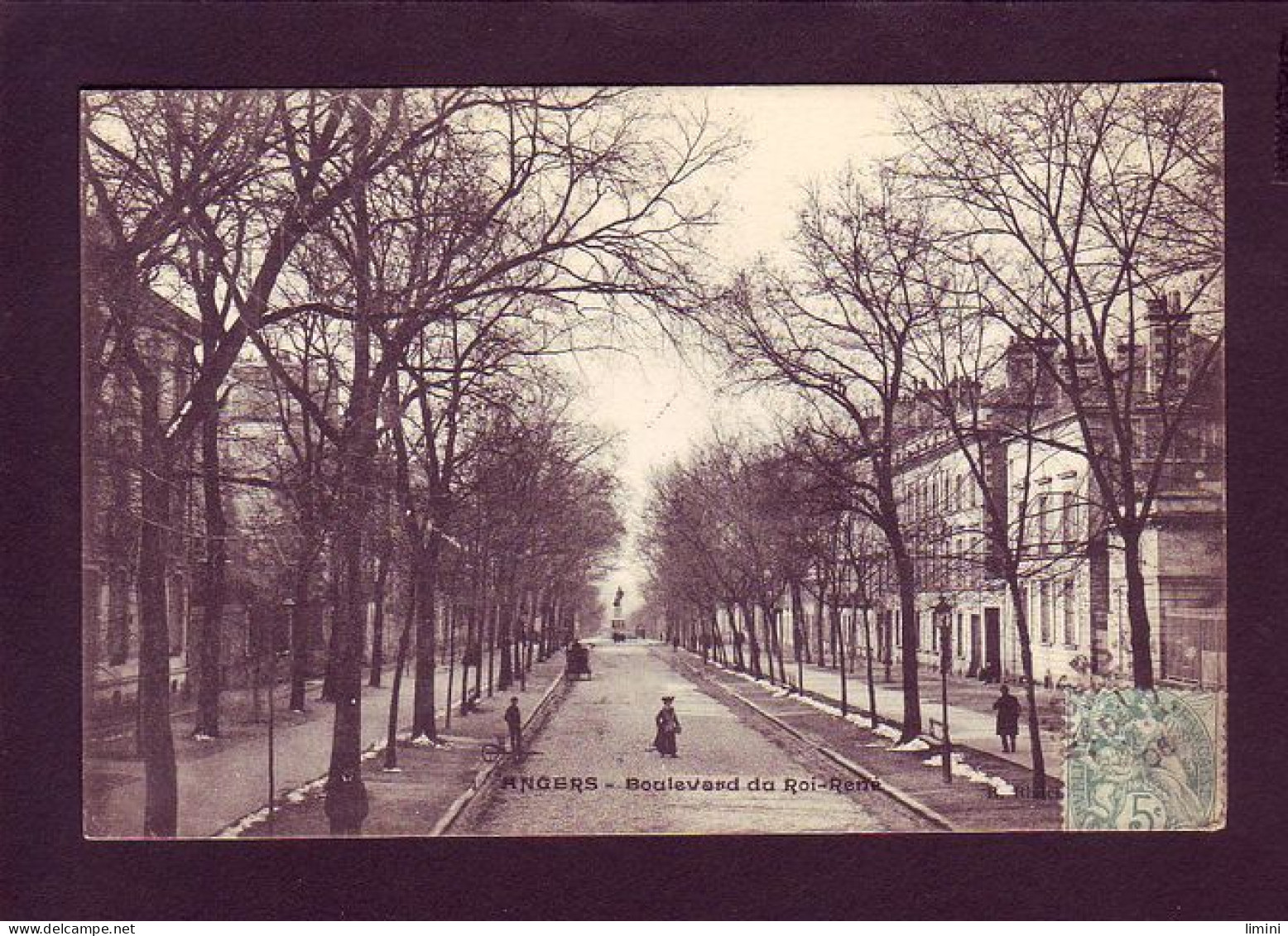 49 - ANGERS - BOULEVARD DU ROI-RENE - ANIMÉE -  - Angers