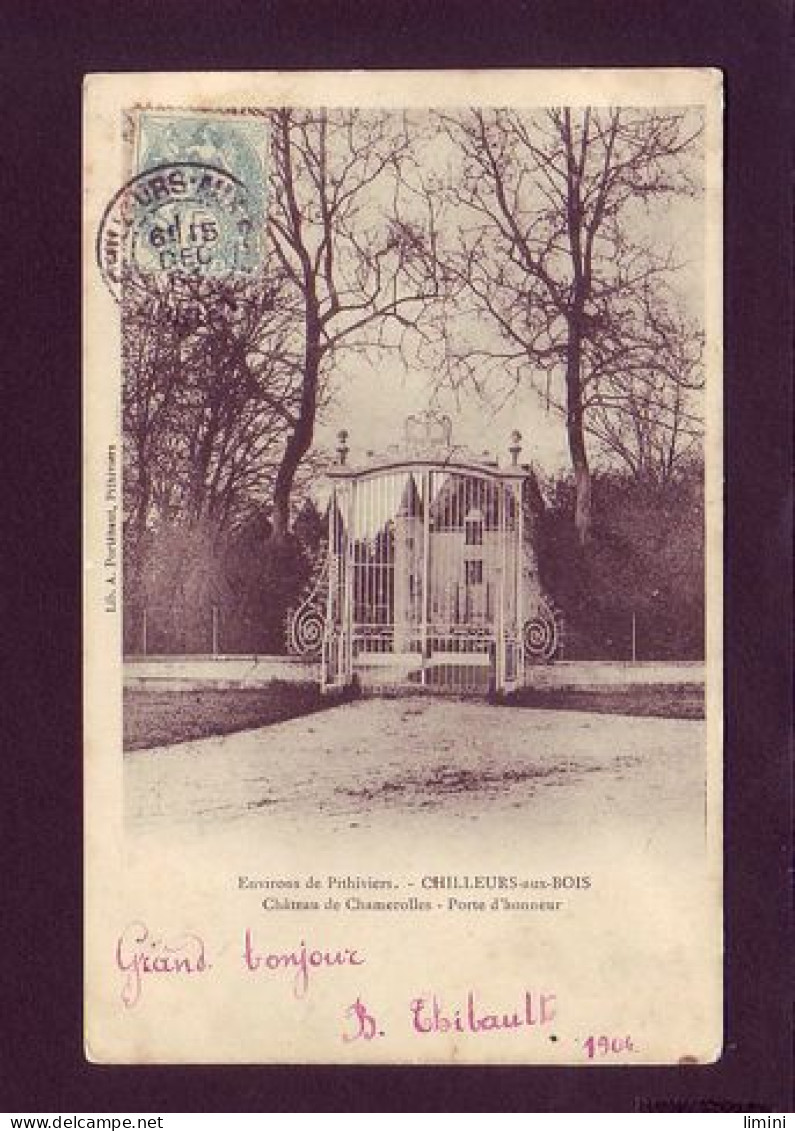 45 - CHILLEURS-aux-BOIS - CHATEAU DE CHAMEROLLES - PORTE D'HONNEUR -  - Other & Unclassified