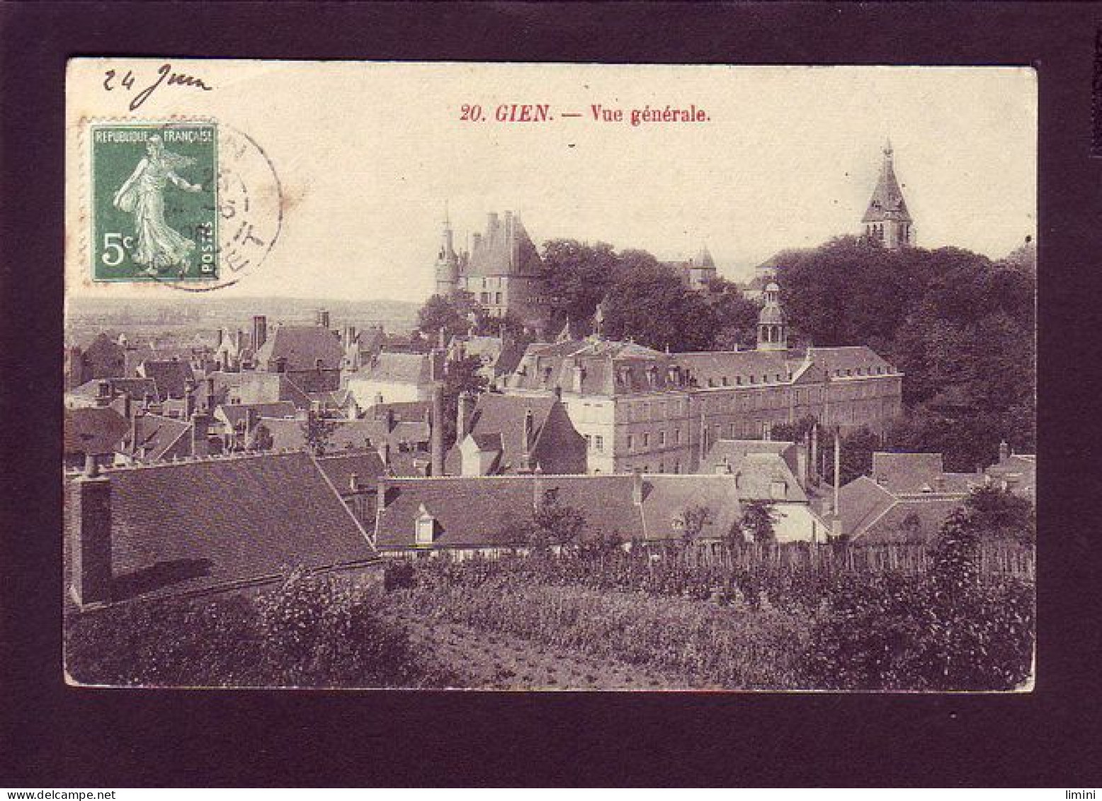 45 - GIEN - VUE GÉNÉRALE -  - Gien