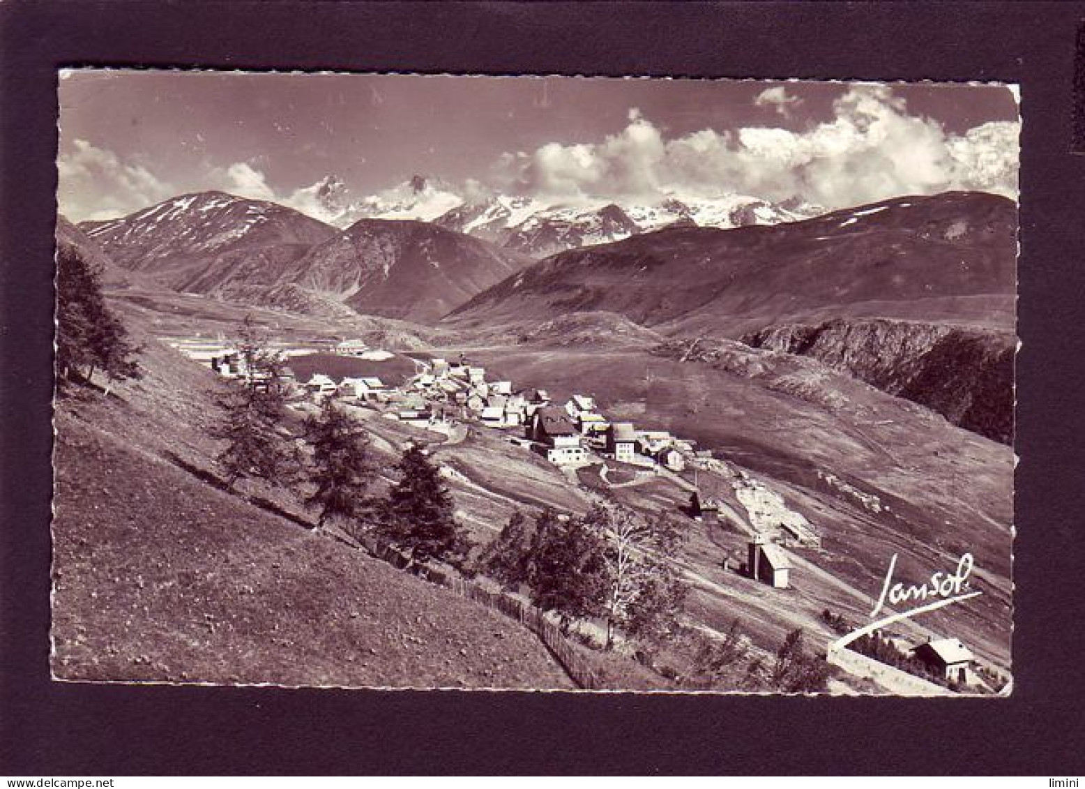 38 - L'ALPE-D'HUEZ - VUE GÉNÉRALE ET LA MEIJE -  - Other & Unclassified