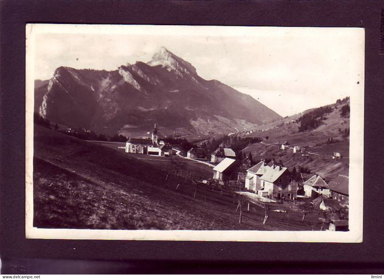 38 - SAINTE-HUGUE - LE VILLAGE ET LE GRAND SOM -  - Sonstige & Ohne Zuordnung