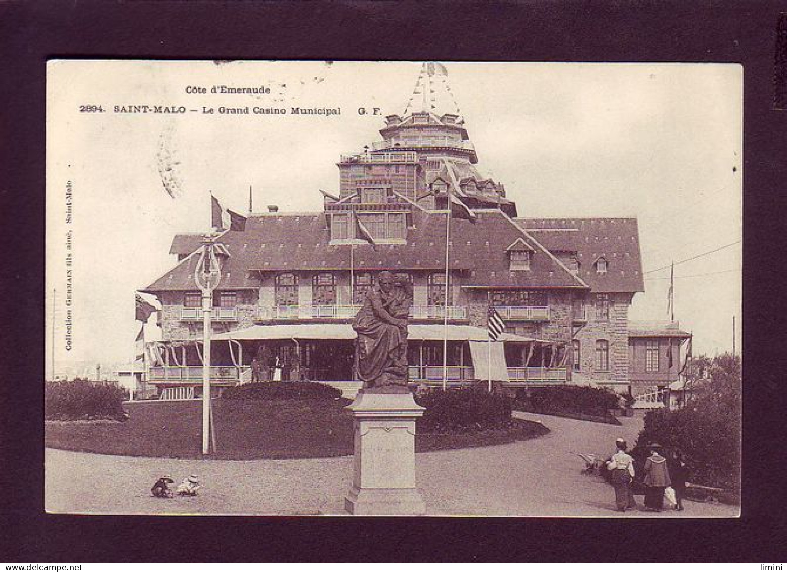 35 - SAINT-MALO - LE GRAND CASINO MUNICIPAL - ANIMÉE -  - Saint Malo