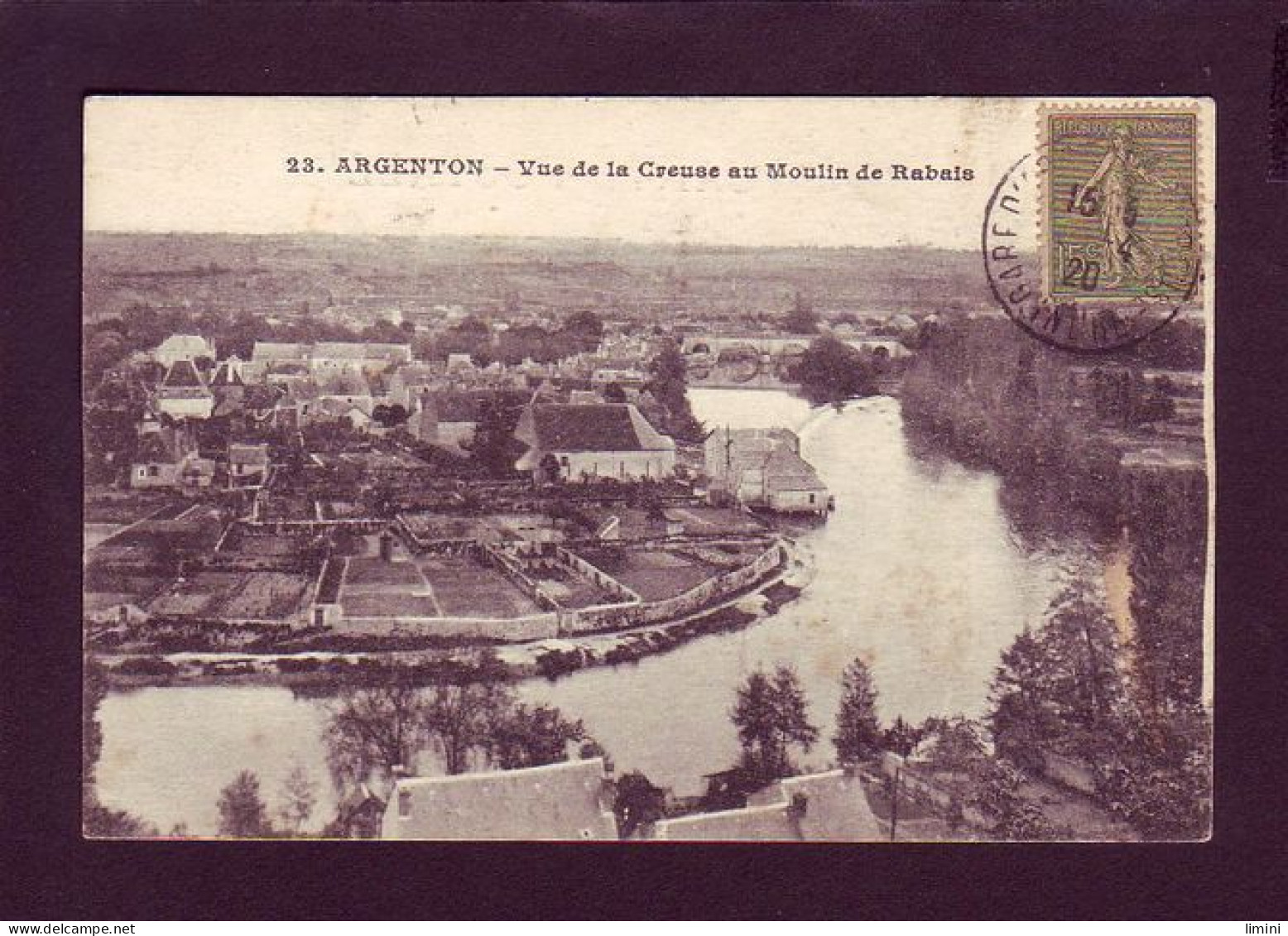 36 - ARGENTON - VUE DE LA CREUSE AU MOULIN DE RABAIS -  - Sonstige & Ohne Zuordnung