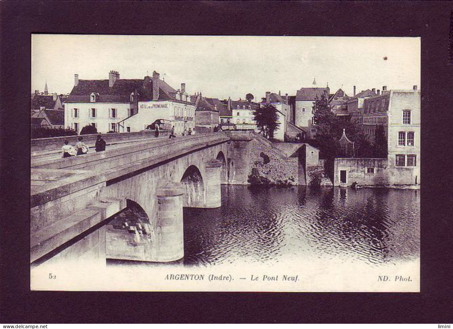 36 - ARGENTON - LE PONT NEUF - ANIMÉE -  - Sonstige & Ohne Zuordnung