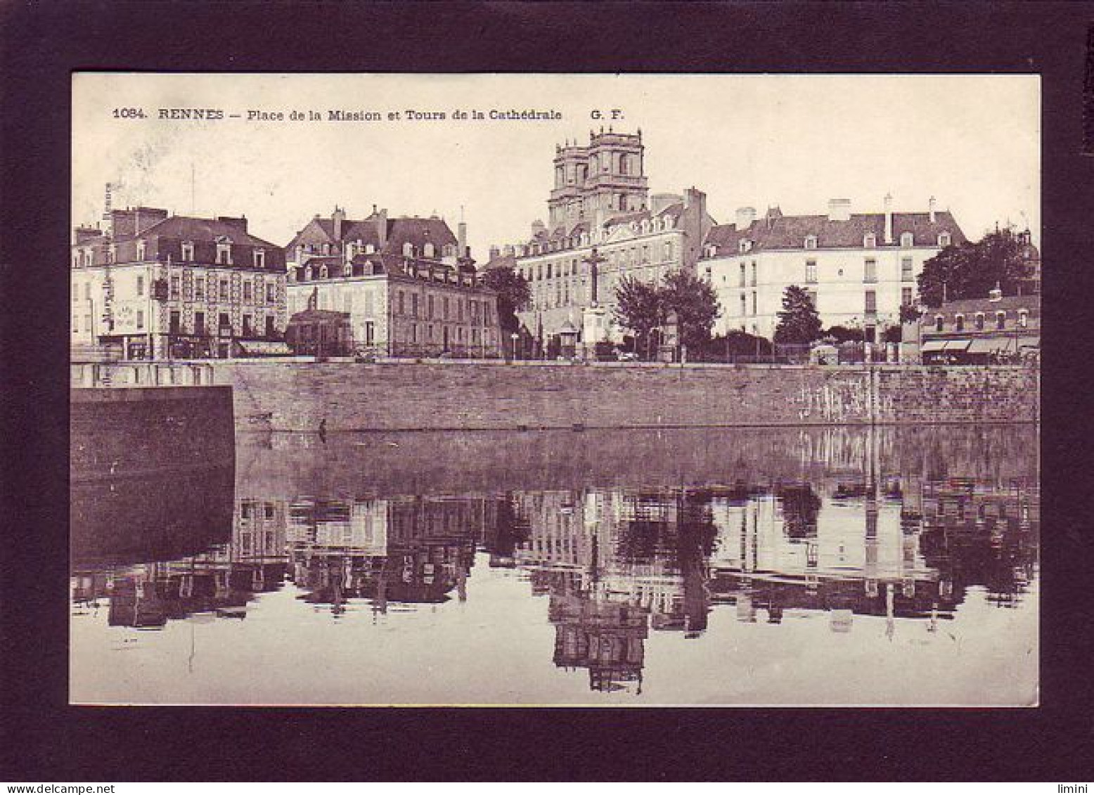 35 - RENNES - PLACE DE LA MISSION ET TOURS DE LA CATHEDRALE -  - Rennes