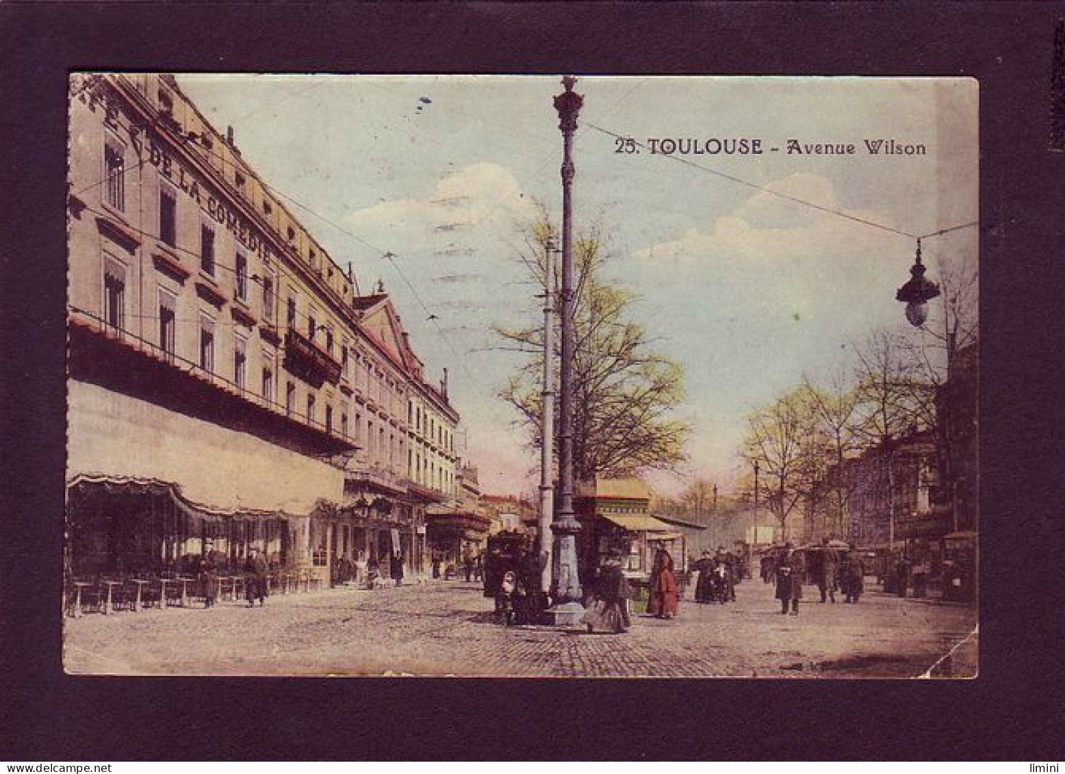 31 - TOULOUSE - AVENUE WILSON - COLORISÉE - ANIMÉE -  - Toulouse