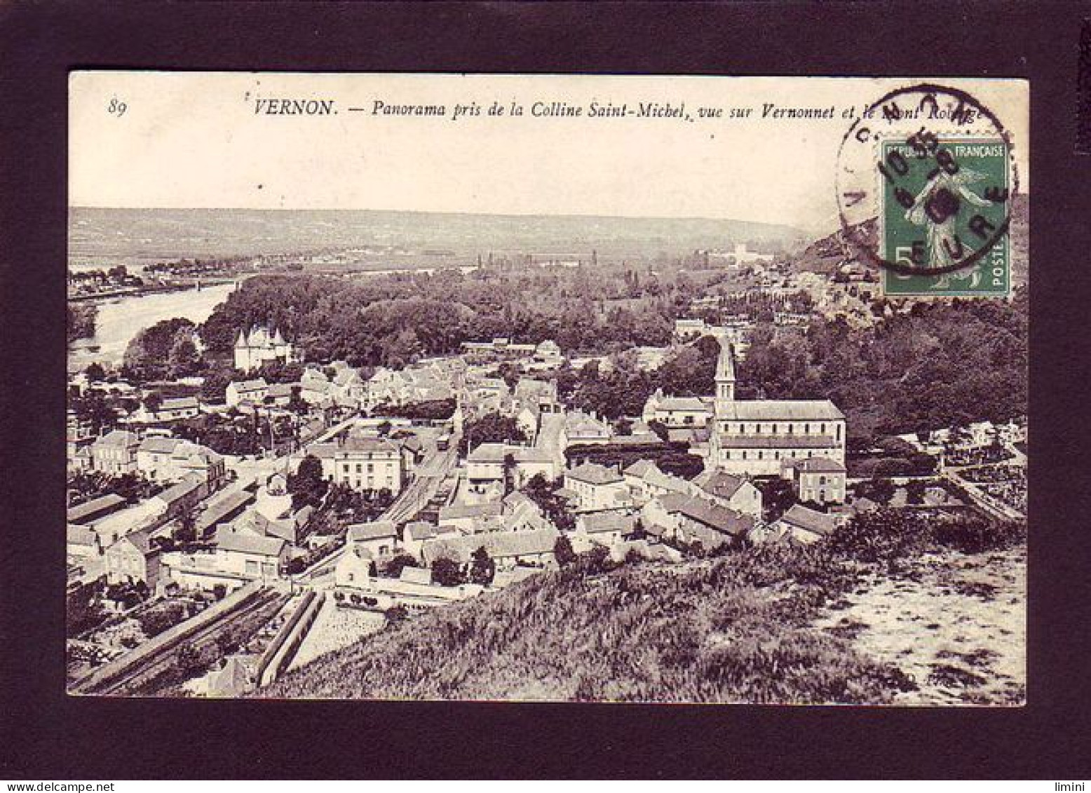 27 - VERNON - PANORAMA PRIS DE LA COLLINE SAINT-MICHEL -  - Vernon