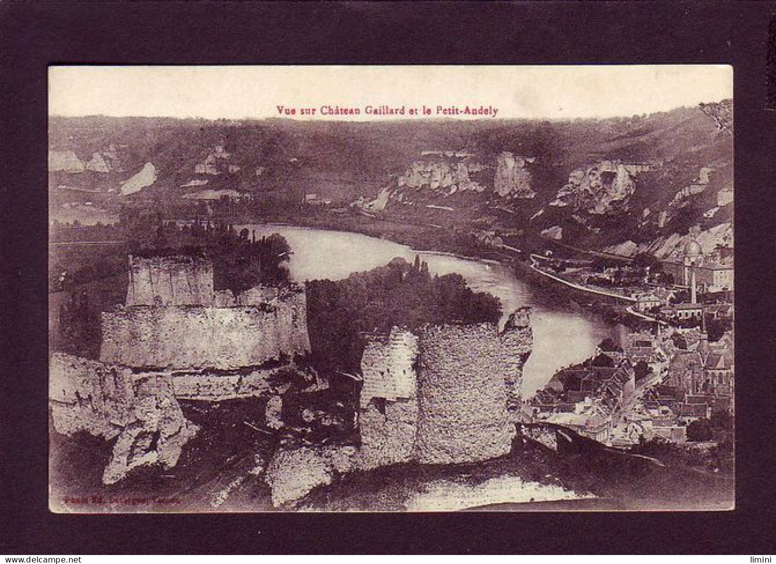 27 - LE PETIT ANDELY - VUE DU CHATEAU-GAILLARD ET LE PETIT-ANDELY -  - Les Andelys