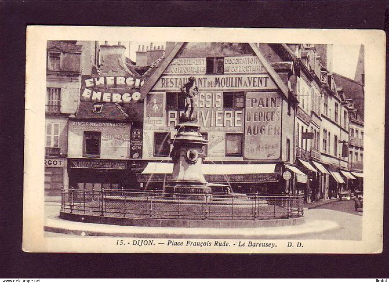 21 - DIJON - PLACE FRANCOIS RUDE - LE BAREUSEY -  - Dijon