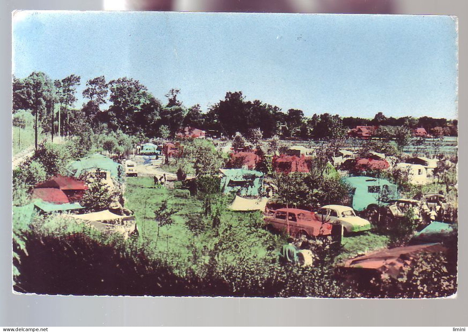 80 - MONCHAUX-les-QUEND - CAMPING DU PRE JOLI  - ANIMÉE - COLORISÉE -  - Autres & Non Classés