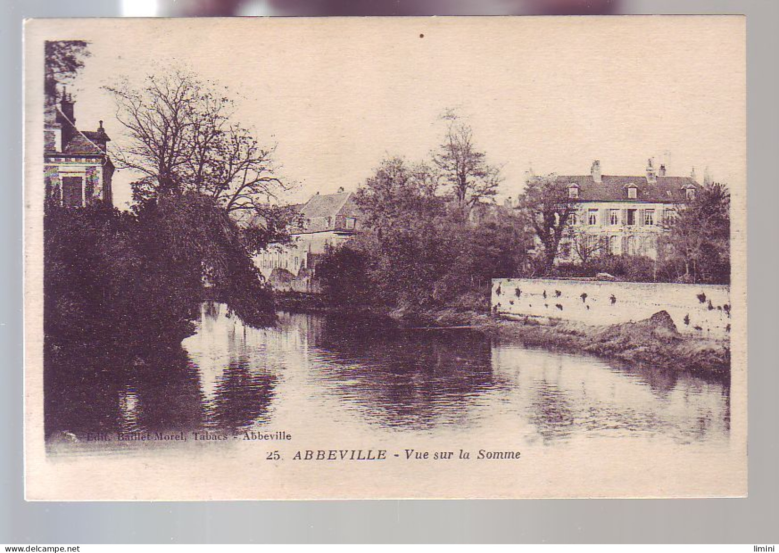 80 - ABBEVILLE - VUE SUR LA SOMME -  - Abbeville