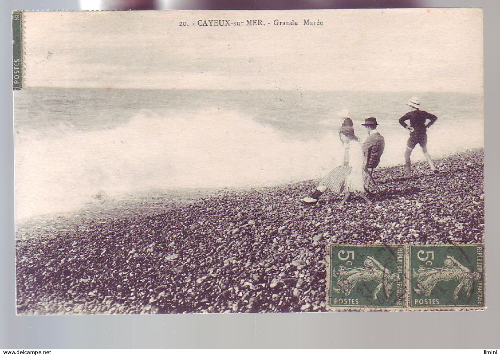 80 - CAYEUX-sur-MER - GRANDE MARÉE - ANIMÉE -  - Cayeux Sur Mer