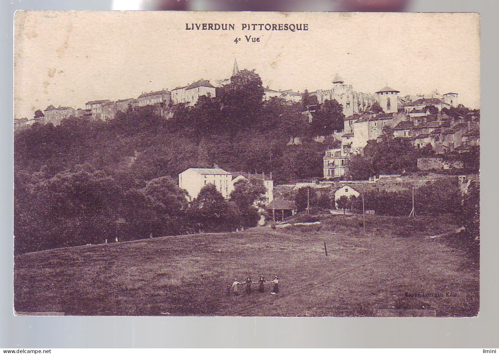 54 - LIVERDUN - VUE GÉNÉRALE - ANIMÉE -  - Longuyon