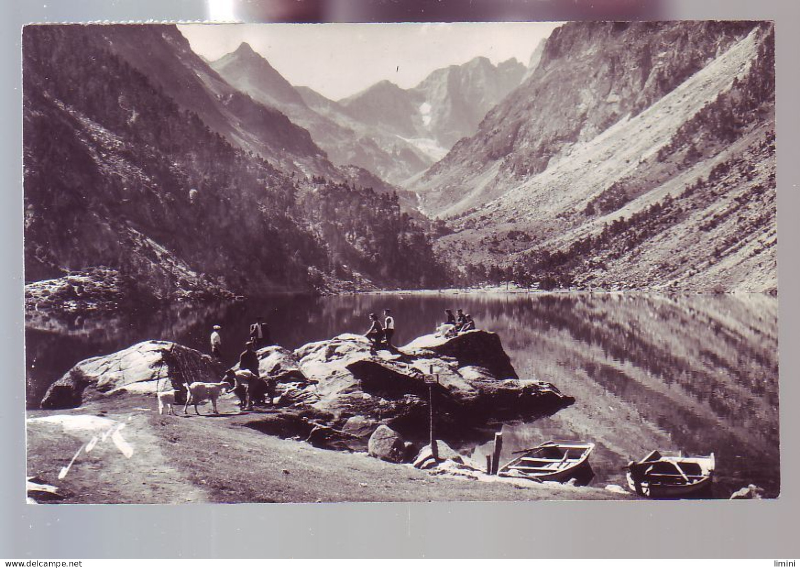 65 - CAUTERETS - LE LAC DE GAUBE - ANIMÉE -  -  - Argeles Gazost